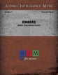 Embers Concert Band sheet music cover